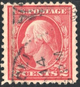 SC#499 2¢ Washington Single (1917) Used