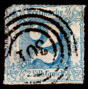 Germany - Thurn & Taxis, Northern District Scott 25 (1865) Fair F, CV $67.50 C