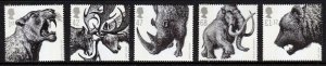 Great Britain 2006 - ICE AGE ANIMALS MNH set  # 2359-2363