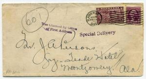 U.S. #E15 Special Delivery on Cover RPO