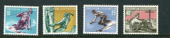 Liechtenstein #289-92 Mint