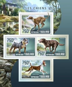 2014 TOGO MNH. DOGS. Yvert&Tellier Code: 3984-3987  |  Michel Code: 6031-6034