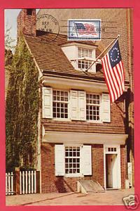 #1094 American Flag  -   Oversized  MAXI CARD