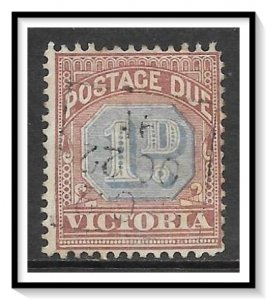 Victoria #J12 Postage Due Used