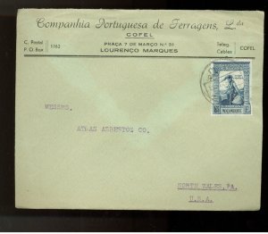 1949 Mozambique Ferragens Commercial cover Asbetsos Co