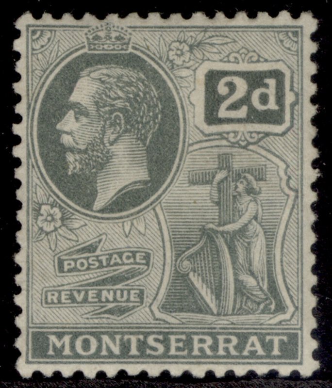 MONTSERRAT GV SG51, 2d grey, M MINT. 