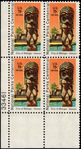 US #C84 11¢ NATIONAL PARKS MNH LL PLATE BLOCK #33461 DURLAND .90¢