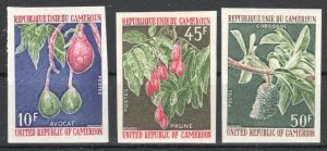 Cameroon 1973 Flowers imperforated. VF and Rare