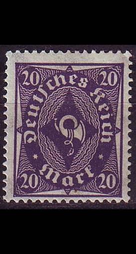 GERMANY REICH [1922] MiNr 0230 P ( **/mnh )