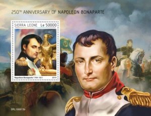 Sierra Leone - 2019 Napoleon Bonaparte - Stamp Souvenir Sheet - SRL190613b