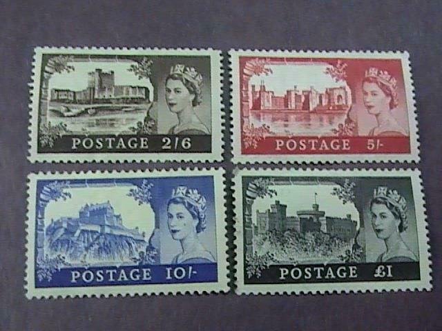 GREAT BRITAIN # 309-312--MINT/HINGED---COMPLETE SET----1955