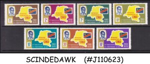 ZAIRE - 1970 10th ANNIVERSARY OF INDEPENDENCE - 7V - MINT NH