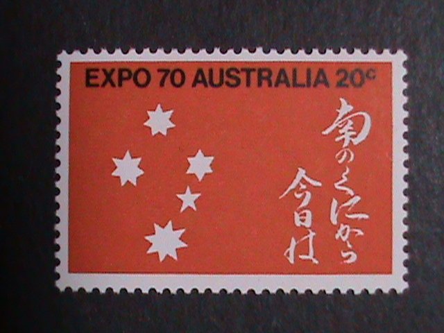 ​AUSTRALIA-1970 SC #472-3  EXPO'70 INTERNATIONAL EXHIBITION OSAKA-JAPAN MLH