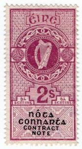 (I.B) Ireland Revenue : Contract Note 2/-