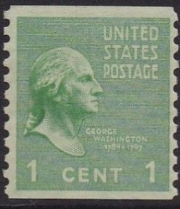 839 Washington Coil MNH