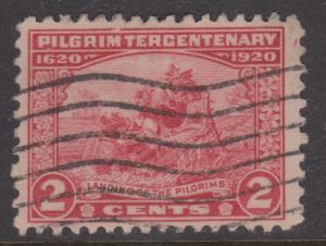 1920 Pilgrim Tercentenary 2c Sc#549 U