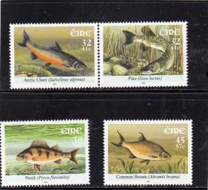 Ireland  2001 Fish MNH