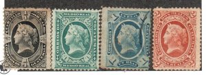 Guatemala 7-8 Mint hinged, 9 Used, 10 Mint hinged