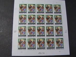 U.S.# 4434-MINT/NEVER HINGED-- PANE OF 20---KWANZAA---2009