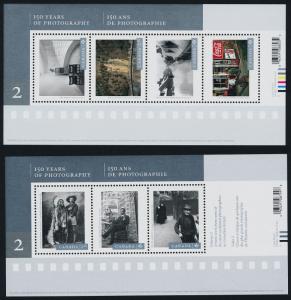 Canada 2756-7 MNH 150 Years of Photography Series 2