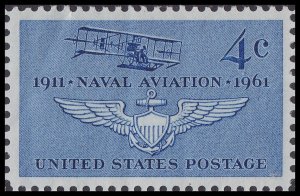 US 1185 Naval Aviation 4c single MNH 1961