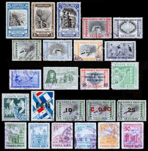 Costa Rica Scott C198 // C569 (1950-73) Used/Mint F-VF C