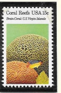 US#1827 15c Coral Reefs   (MNH) CV $0.30