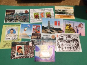 Asia 11 mixed stamp sheets A20288