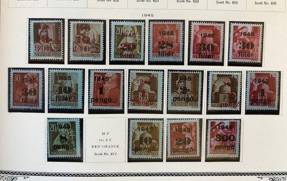 Hungary 135-49 - 300 diff in mounts