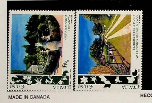 ITALY Sc 3075-76 NH ISSUE OF 2011 - PARKS - (DF25)