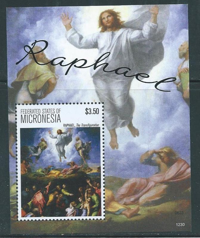 Micronesia 1001 2012 Raphael Painting s.s. MNH