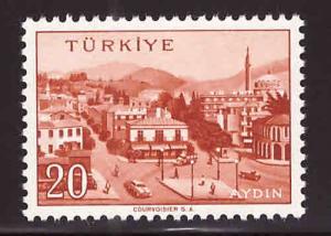 TURKEY Scott 1321 MNH** 32.5x22mm stamp