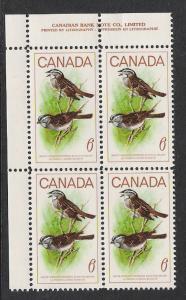 Canada Plate Birds 6