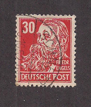 GERMANY - DDR SC# 130 F-VF U 1953