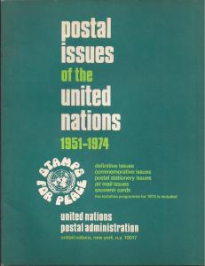 UNPA book: Postal Issues of the United Nations USEFUL BOOK!