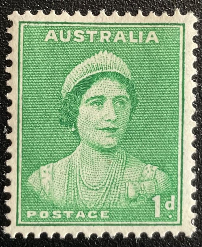 Australia #180 *MH* Single Queen Elizabeth SCV $1.00 L37