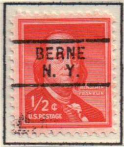 U.S. Precancel - New York, Berne