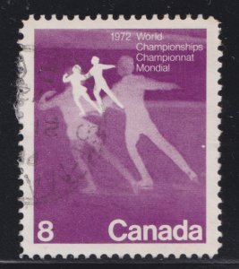 Canada 559 World Figure Skating Championships 8¢ 1972