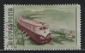 Hungary 1141 Diesel Train 1955