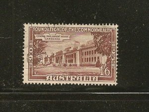 Australia SC#243 Parliament House Canberra Used