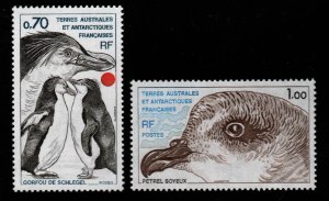 FSAT TAAF Scott 82-83 MNH**  1979  Antarctic Bird stamp set