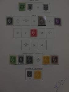 NEW ZEALAND : Beautiful all Mint collection on album pages. SG Catalog £2,936.00