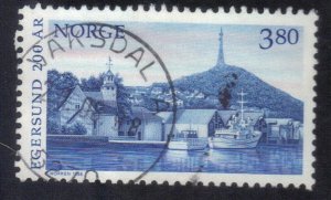 NORWAY SCOTT #1194 USED , 3.80k  ,1998