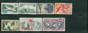 France Aircraft , 7 stamps