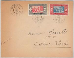 SENEGAL -  POSTAL HISTORY: COVER with nice postmark: M'DANDE 1934