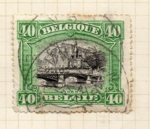 Belgium 1915 Early Issue Fine Used 40c. NW-184334