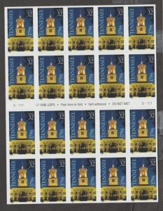 U.S. Scott #3071 Tennessee Stamp - Mint NH Booklet
