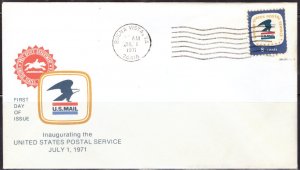 F1323   UNITED STATES   FDC # 1396      Inauguration USPS