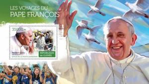 GUINEA 2015 SHEET POPES FRANCIS RELIGION