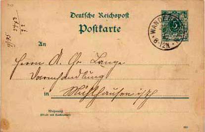 Germany, Government Postal Card